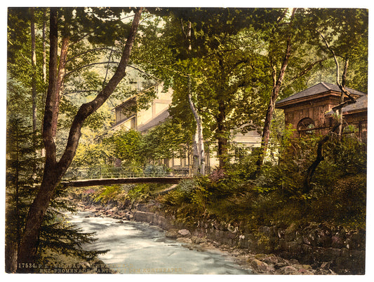 A picture of Promenade, Wildbad, Black Forest, Baden, Germany