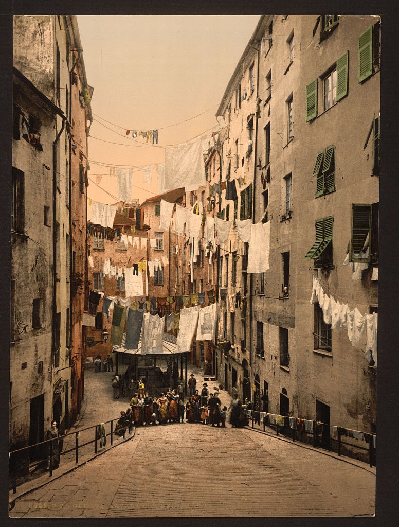 A picture of Public laundry of St. Brigida, Genoa, Italy