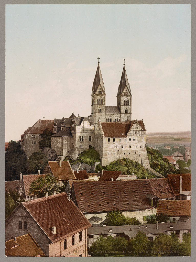 A picture of Quedlinburg A/Harz. Schlosskirche
