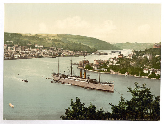 A picture of R. M. S. "Dunottar Castle"