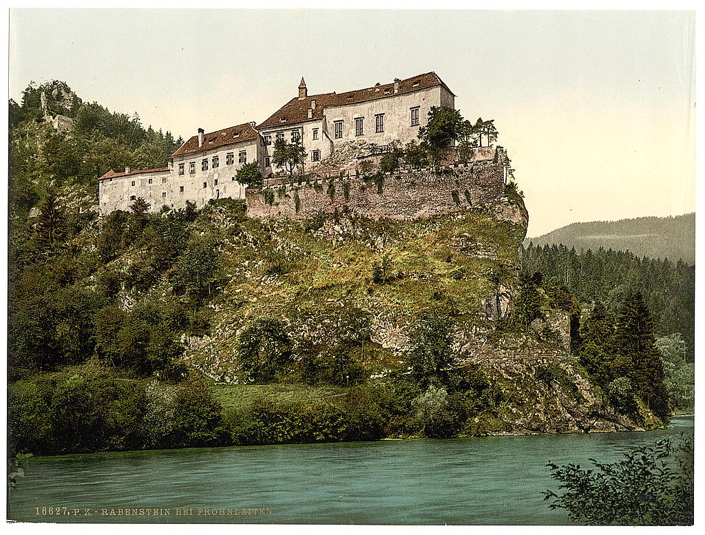 A picture of Rabenstein, near Frohnleieten (i.e., Frohnleiten), Styria, Austro-Hungary