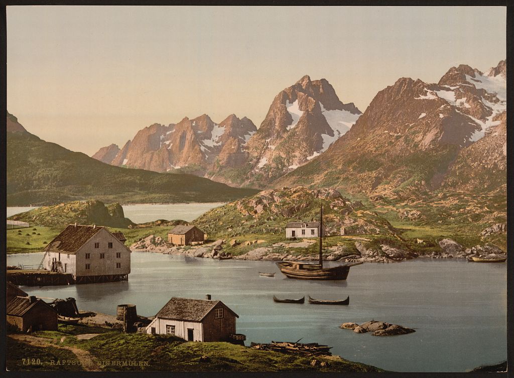 A picture of Raftsund, Lofoten, Digermulen, Norway