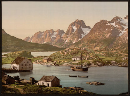 A picture of Raftsund, Lofoten, Digermulen, Norway