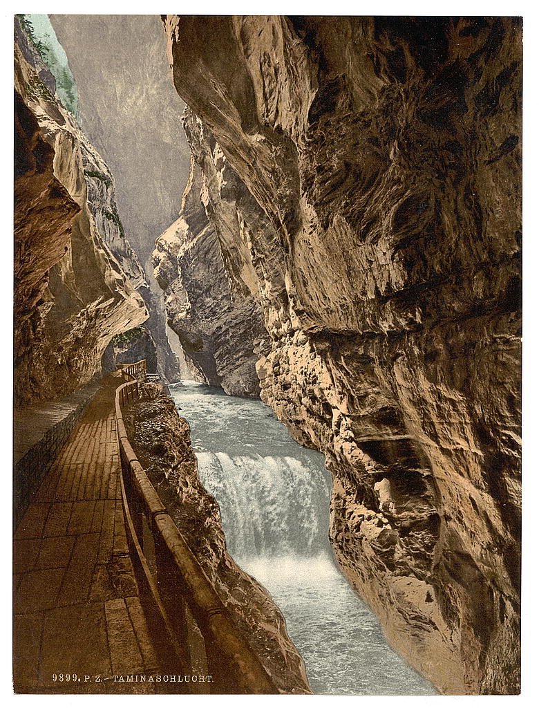 A picture of Ragatz, Gorge of the Tamina, St. Gall, Switzerland