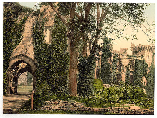 A picture of Raglan Castle, II., Wales