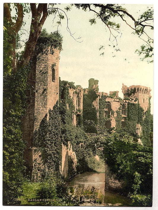 A picture of Raglan Castle, III., Wales