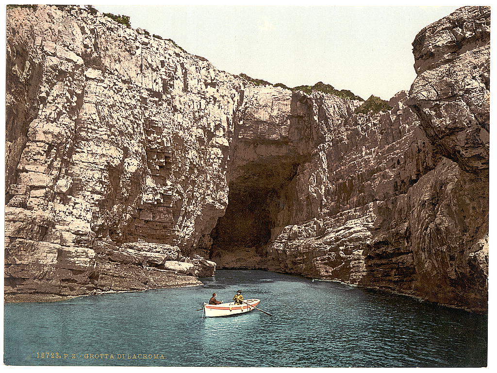 A picture of Ragusa, Cave of Lacroma, Dalmatia, Austro-Hungary