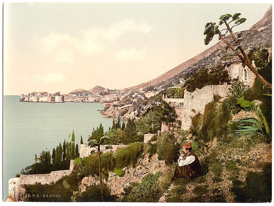 A picture of Ragusa, general view, Dalmatia, Austro-Hungary
