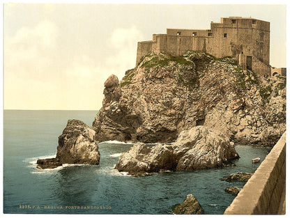 A picture of Ragusa, San Lorenzo Fort, Dalmatia, Austro-Hungary