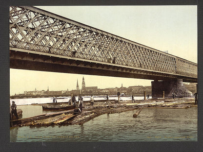 A picture of Railway bridge, Riga, Latvia 