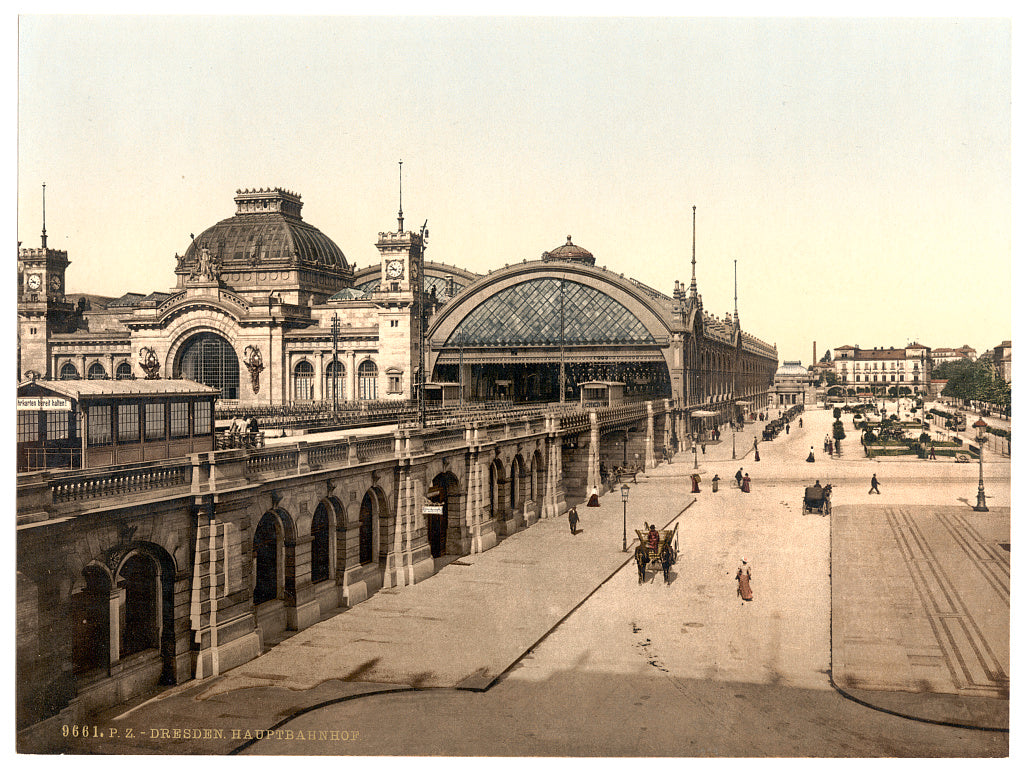 A picture of Railway buildings, Altstadt, Dresden, Saxony, Germany