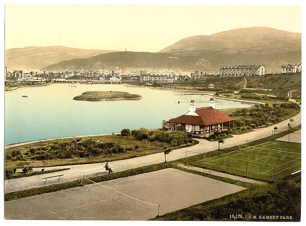A picture of Ramsey, the park, Isle of Man