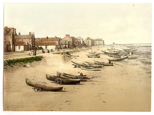 A picture of Redcar, the esplanade, Yorkshire, England