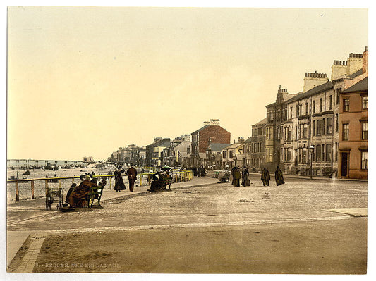 A picture of Redcar, the esplanade, Yorkshire, England