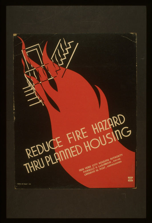 A picture of Reduced fire hazard thru planned housing