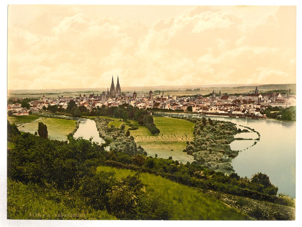 A picture of Regensburg, Bavaria, Germany