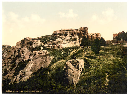 A picture of Regenstein Castle near Blankenburg (Ruins), Hartz, Germany