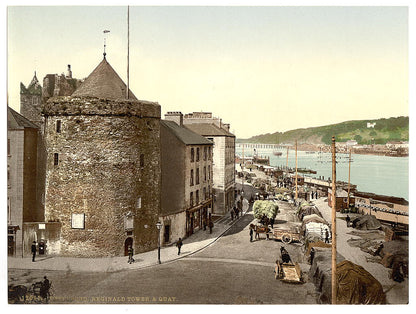 A picture of Reginald Tower and Quay, Waterford. County Waterford, Ireland