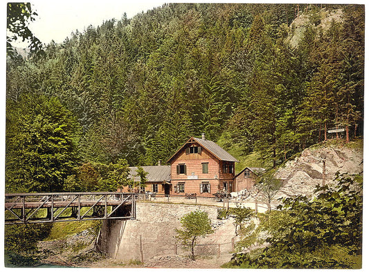A picture of Reichenau, road house, Lower Austria, Austro-Hungary