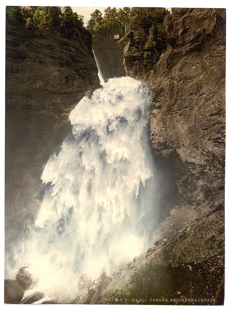 A picture of Reichenbach, the Upper Falls, Bernese Oberland, Switzerland