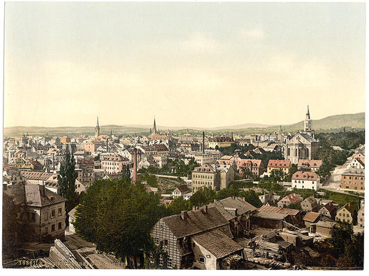A picture of Reichenberg, general view, Bohemia, Austro-Hungary