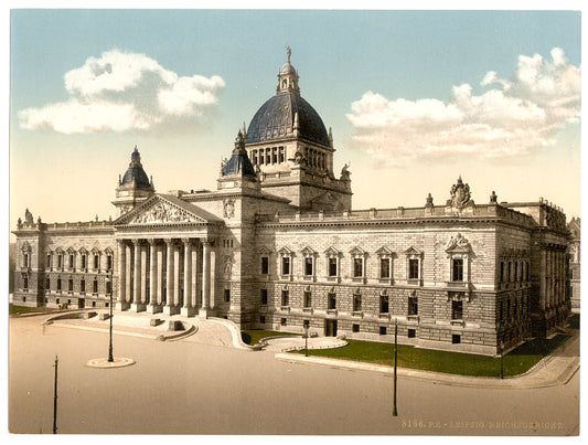 A picture of Reichsgericht, Leipsig (i.e., Leipzig), Saxony, Germany