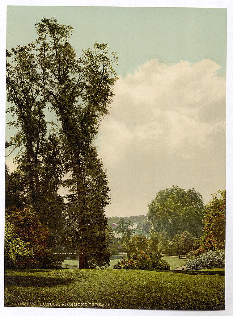 A picture of Richmond, the terrace, England