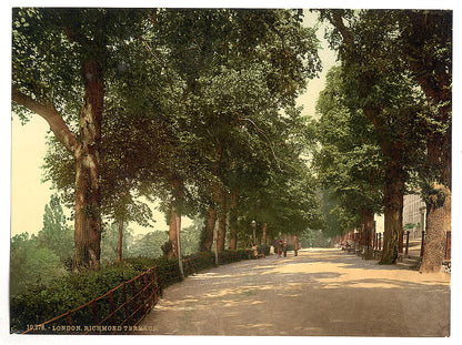 A picture of Richmond, the terrace, England