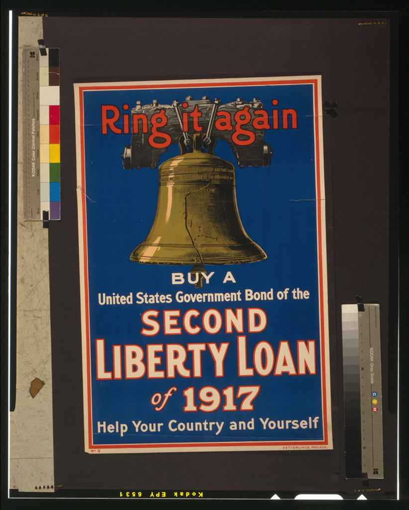 A picture of Ring it again Buy a United States Government bond of the Second Liberty Loan of 1917--Help your country and yourself /