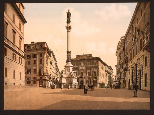 A picture of Roma, Piazza di Spagna, Italy