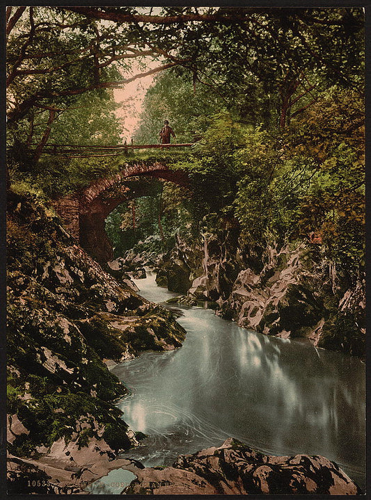 A picture of Roman bridge I, Bettws-y-Coed (i.e. Betws), Wales