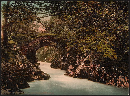 A picture of Roman bridge II, Bettws-y-Coed (i.e. Betws), Wales