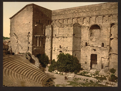 A picture of Roman theatre, Orange, Provence, France