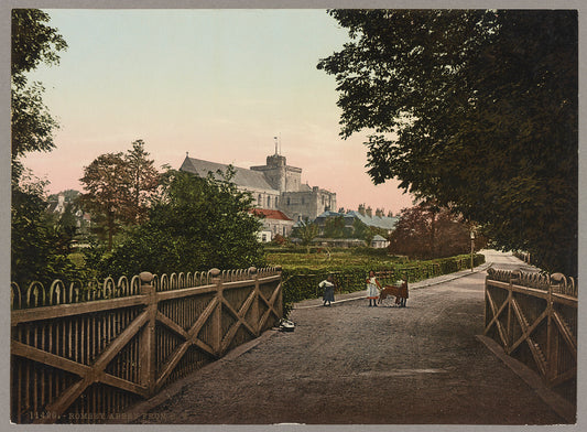 A picture of Romsey Abbey from S.W.