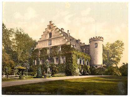 A picture of Rosenau Castle, Thuringia, Germany