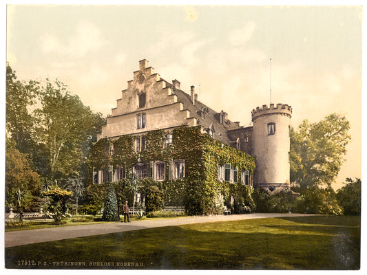 A picture of Rosenau Castle, Thuringia, Germany