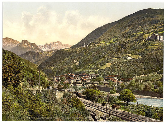 A picture of Rosengarten, general view, Tyrol, Austro-Hungary