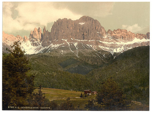 A picture of Rosengarten Group, Tyrol, Austro-Hungary
