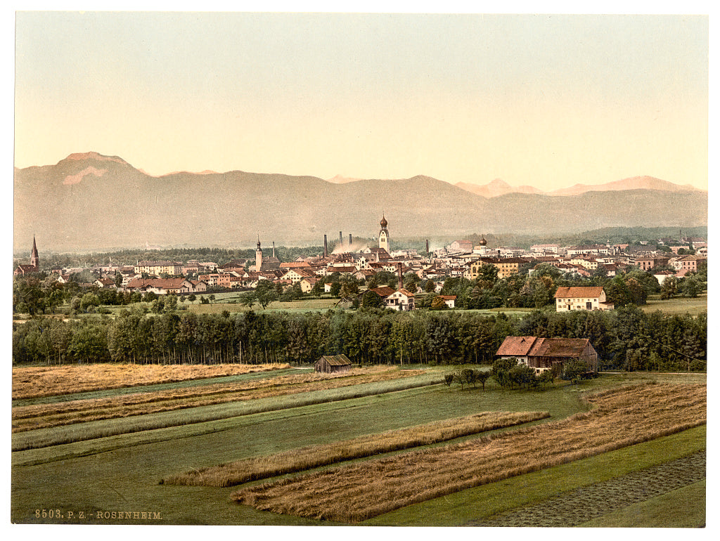 A picture of Rosenheim, general view, Upper Bavaria, Germany