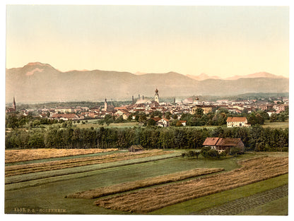 A picture of Rosenheim, general view, Upper Bavaria, Germany