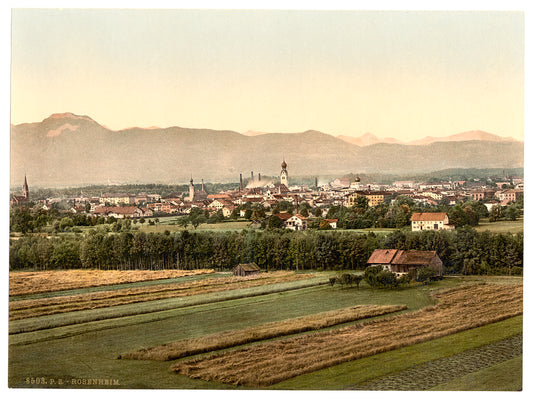 A picture of Rosenheim, general view, Upper Bavaria, Germany