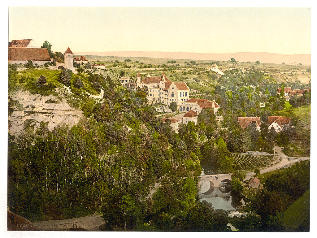 A picture of Rothenburg baths, Rothenburg (i.e. ob der Tauber), Bavaria, Germany