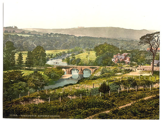 A picture of Rothern Bridge, Torrington, England