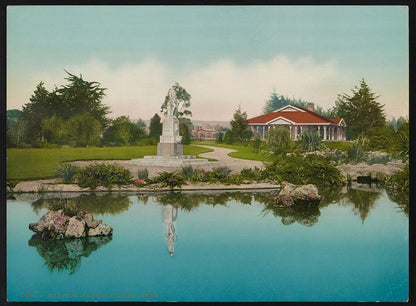 A picture of Rotorua. Sanatorium Grounds