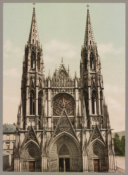 A picture of Rouen. Eglise Saint-Ouen