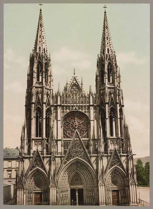 A picture of Rouen. Eglise Saint-Ouen