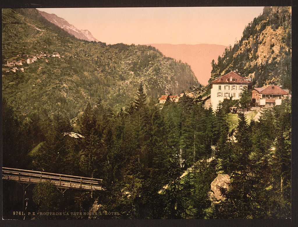 A picture of Route de la Tête Noire, the hotel, Chamonix Valley, France