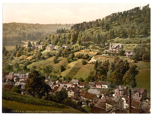 A picture of Ruhla and Hotel Landgraf, Thuringia, Germany