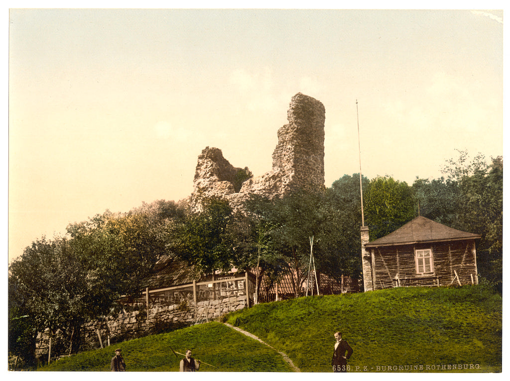 A picture of Ruined castle, Rothenburg, Hartz, Germany