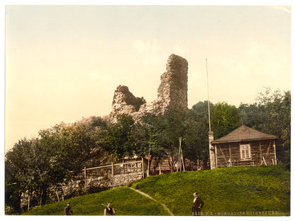 A picture of Ruined castle, Rothenburg, Hartz, Germany